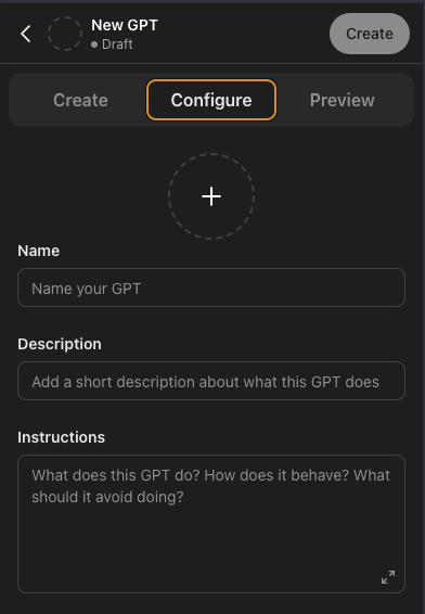 Configure GPT